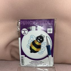 Bee Punch Needle kit