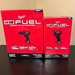 Brand New Milwaukee M18 FUEL Tools