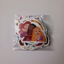 PRINCESS 37 PC STICKERS 