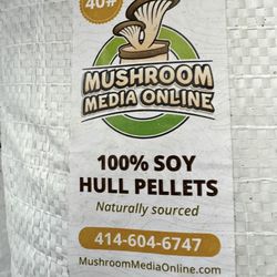 40 lb Bag – 100% Soy Hull Pellets (Perfect for Mushroom Substrate)
