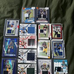 NFL ROOKIE PATCH LOT RC PUKA NACUA CALEB WILLAMS TRAVIS HUNTER