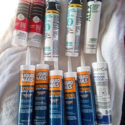 Assorted Caulking
