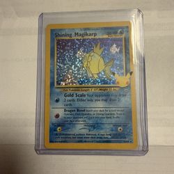 Shining Magikarp Pokemon Card