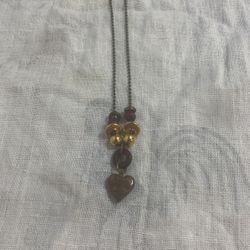 Cute vintage heart necklace