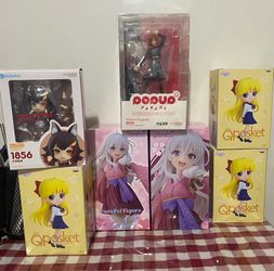 Anime figurines ($15 Each)