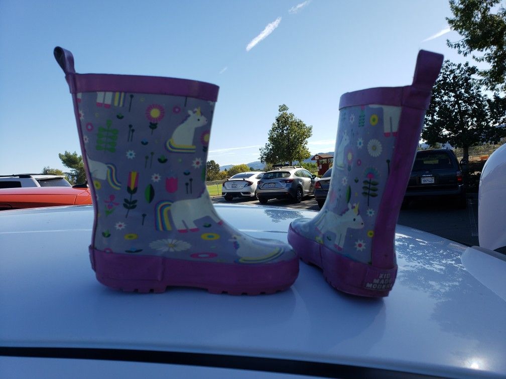 Girls Rain Boots