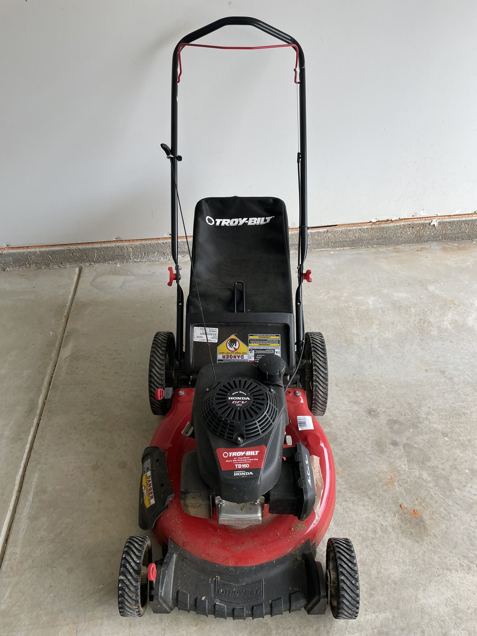 Troy Bilt Gas Lawn Mower