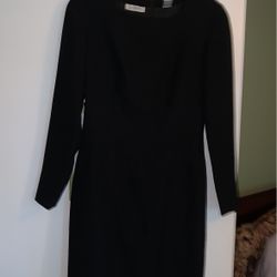 Designer Basic Black Dress