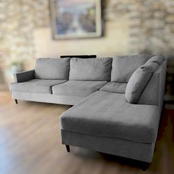 Gray Sectional Couch Ashley Furniture Delivery Available 