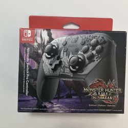 Nintendo Switch Monster Hunter Rise: Sunbreak Edition Pro Controller 