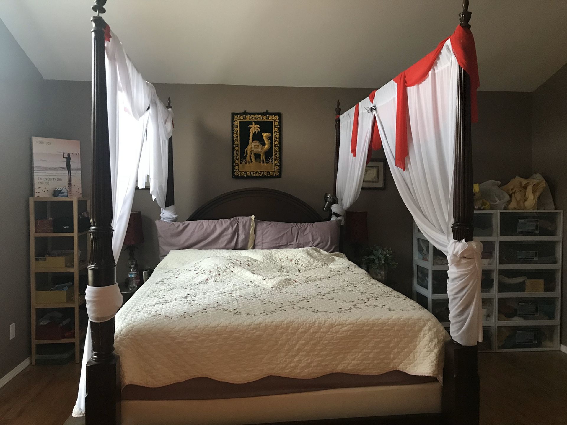 Queen bed frame