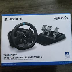 G923 Logitech TrueForce Racing Wheel and Pedals PC/PS5/PS4