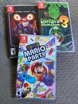 Nintendo Switch games