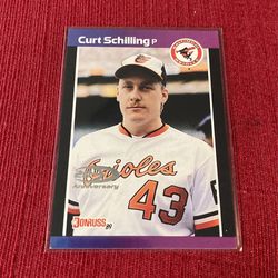 2001 Donruss Curt Schilling 20th Anniversary 0209/1989