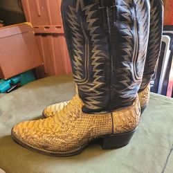 Python Cowboy Boots