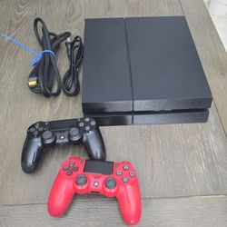 Ps4 Original With 2 Dual Controllers Tested Factory Reset Ready To Play