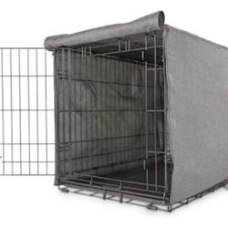 BRAND NEW EVERYYAY, MEDIUM DOG CRATE BLACKOUT COVER AND TWO EXTRA SMALL CRATE MATS