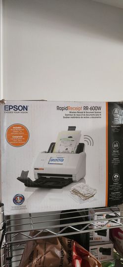 Epson RapidReceipt RR-600W Wireless Scanner