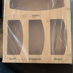 ziplock bag storage organizer new 