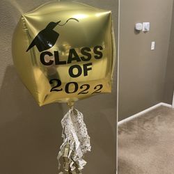 Personalize Cube Balloons 24” 20dlls