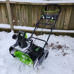 Greenworks 80V (75+ Compatible Tools) 20” Brushless Cordless Snow Blower