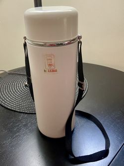 A.K. Das Thermos with Shoulder Strap