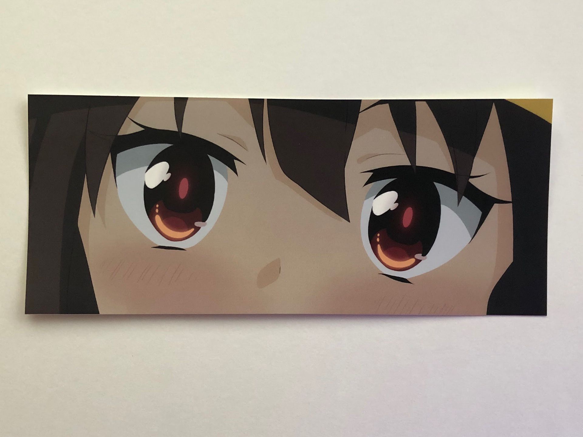 KonoSuba Megumin yoyo Anime Laptop Luggage Car Waterproof Vinyl Decal Sticker