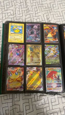 Page of Pokémon cards