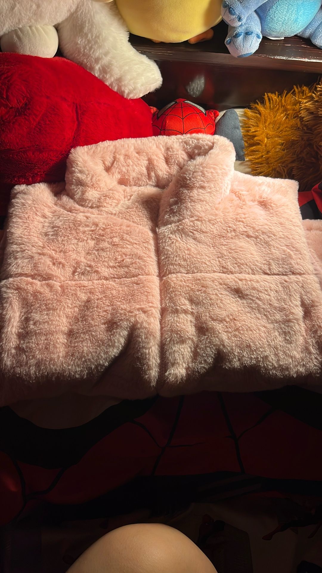 Fluffy Fur Vest Coat