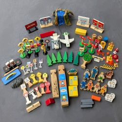 90 Piece Set - Thomas & Friends / Compatible Thomas & Friend Toys - Train Set Decorations • Toys, Figurines For Train Set Decor, Miniature City Set

 