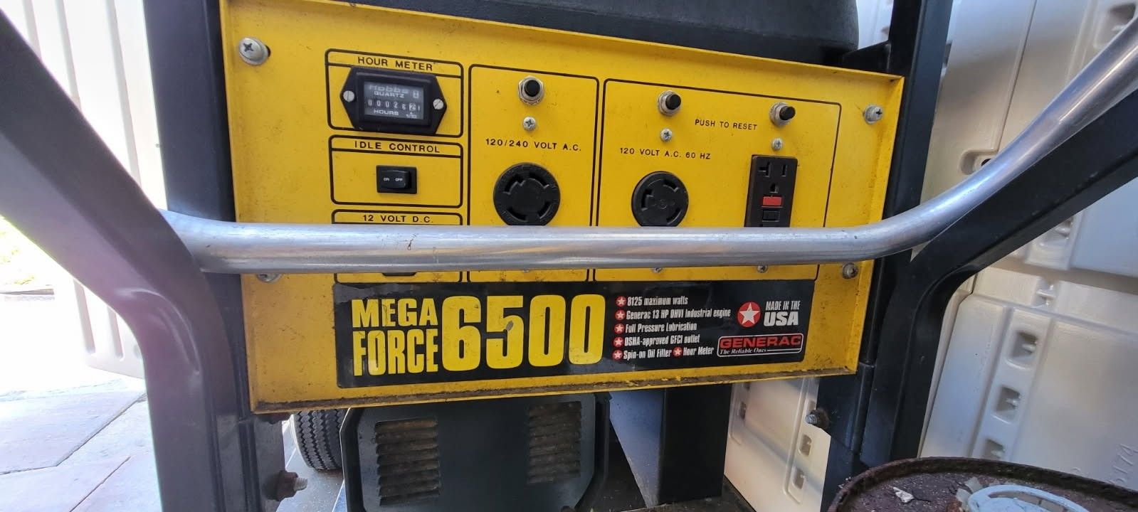 Generac Mega Force 6500 Generator