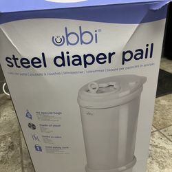Ubbi Steel Diaper Pail