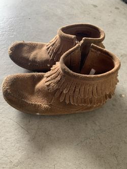 Brown big girl boots