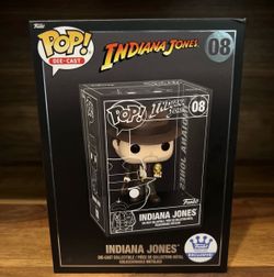 Funko Pop Indiana Jones Die Cast #8 Chase Funko Shop Exclusive Vynl Figure