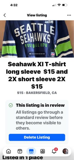 Seahawk T-shirt, Shirts