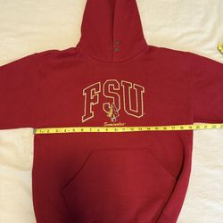 FSU FLORIDA STATE UNIVERSITY Garnet Hoodie - Youth XL