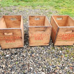 Old wood crates