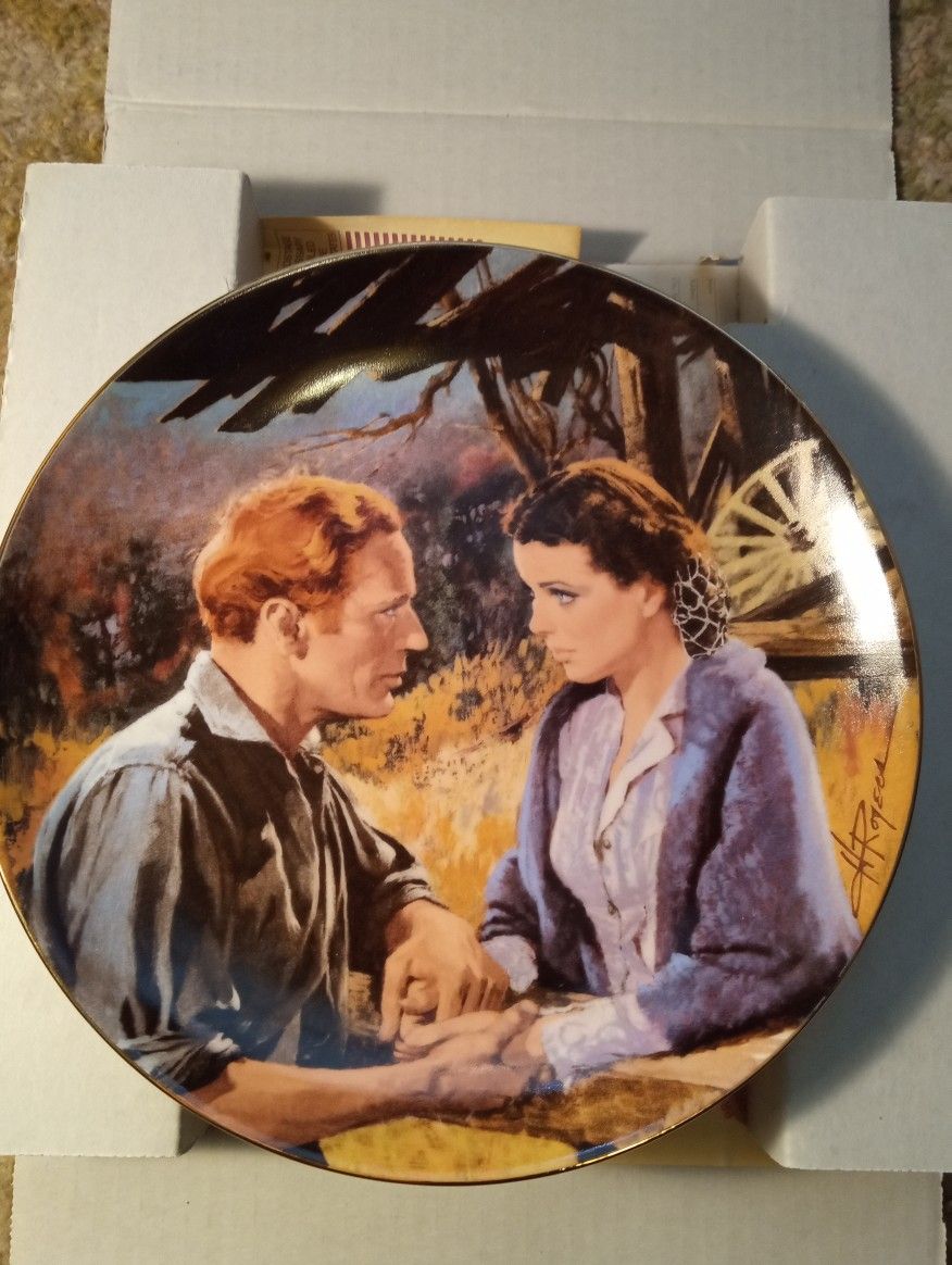 "Scarlett And Ashley After The War". Third Issue In GONE WITH THE WIND Golden Anniversary Series