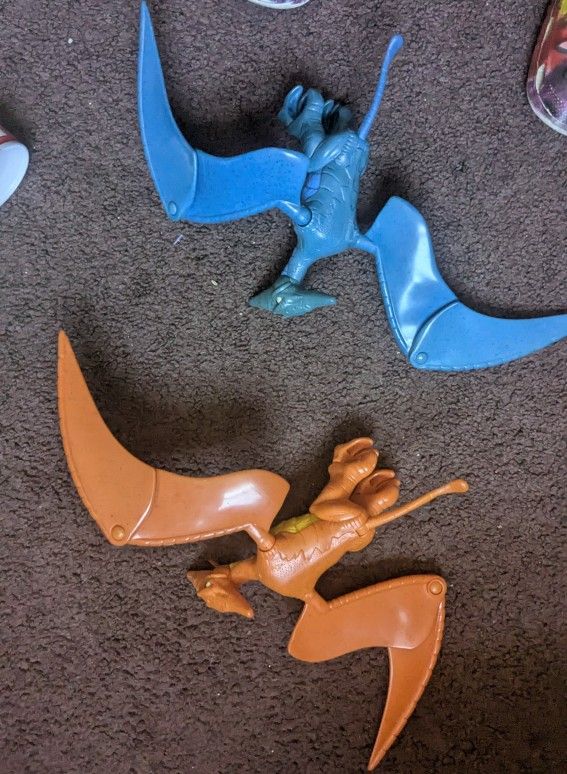 Fisher Price 2011, Pair Of Dinosaur Pterodactyl Dinos Imaginext