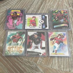 Corbin Carroll 6 Card Lot