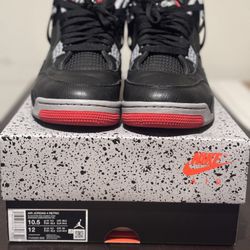 Jordan 4 Bred Reimagined 10.5