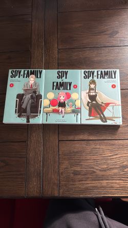 Spy X Family Manga 1,2,3 Anime Manga
