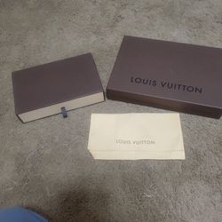 Louis Vuitton Boxes And Dust Cover