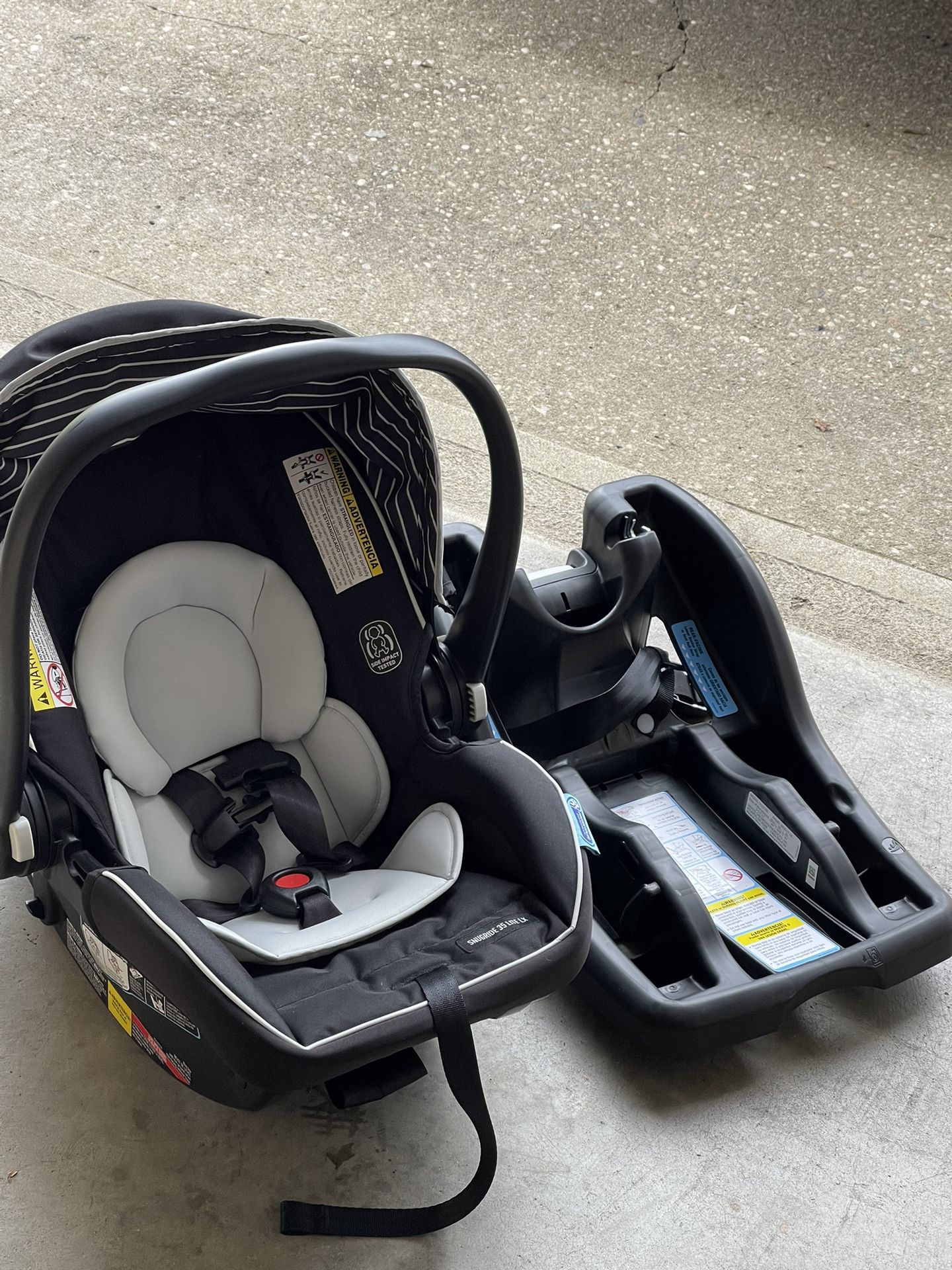 Graco SnugRide 35 Lite LX Infant Car Seat (SnugRide, Studio)