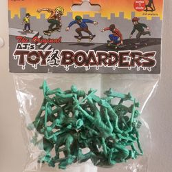 Skateboarding Figures Green 24 Pieces Toy Boarder Series I