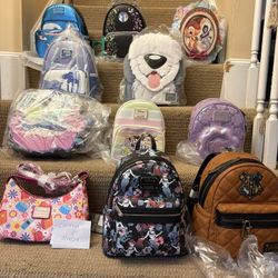 NWT Loungefly Bags. Please Scroll To Next Pic Fir More. Pm Fir Prices. Ty