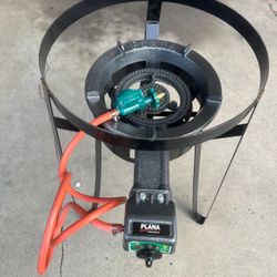 Quemador Con Vase Para Olla Disco O Cazo 