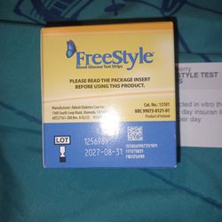 Freestyle Test Strips 