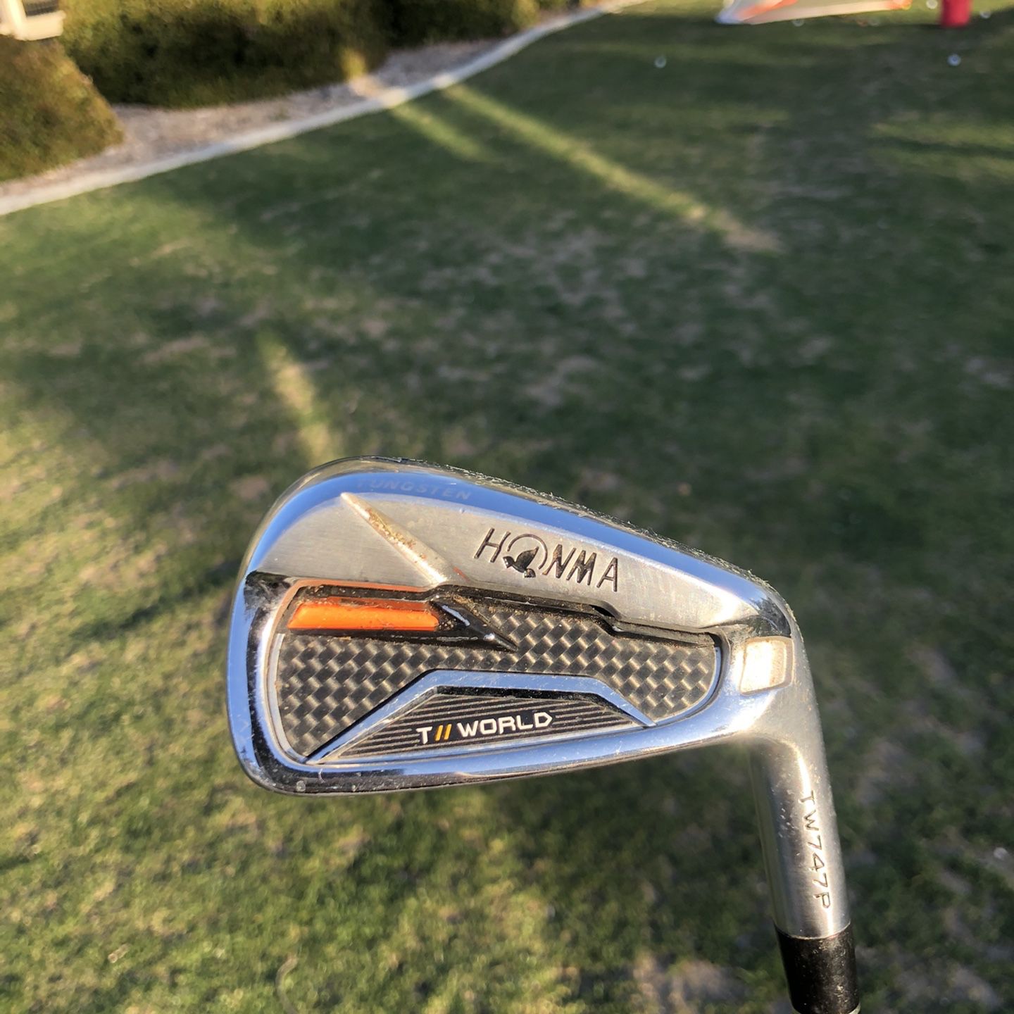 Honma Tw 7 Iron Equipped With A Stiff Shaft