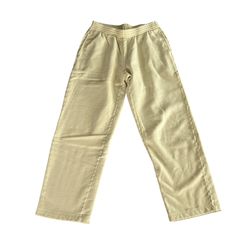 TNA Aritzia Yellow Straight Leg Sweatpants Size S Cozy Fleece Lounge Pants